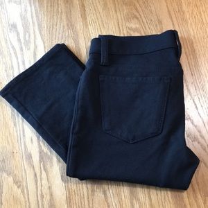Ann Taylor black straight leg pants